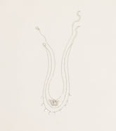 Delicate Drama Butterfly Necklace Set