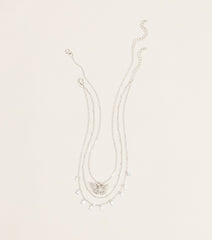 Delicate Drama Butterfly Necklace Set