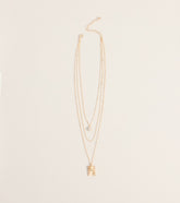 Collected Charm Layered Necklace