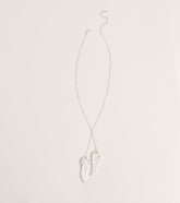 Sweet Symbol Angel Wing Necklace