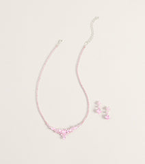 Flourish Necklace And Earrings Set