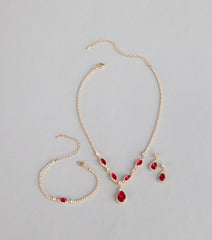 Opulent Crush Gem Jewelry Set