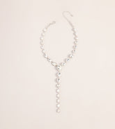 Shine Trail Rhinestone Necklace