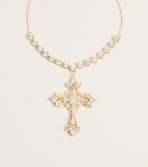 Heirloom Spark Cross Necklace
