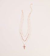 Faith In The Details Cross Necklace