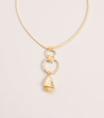 Wander Link Pendant Necklace