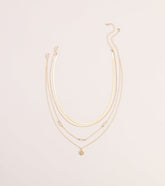 Charm Attraction Layered Necklace
