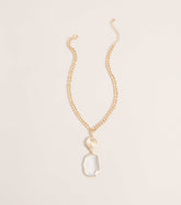 Medallion Mood Pendant Necklace