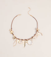 Collected Charms Cord Necklace