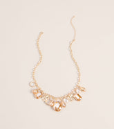 Luxe Statement Gemstone Necklace