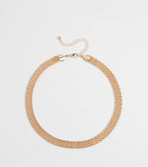What's New Mesh Chain Choker Necklace