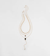 Chic Shine Layered Necklace Set