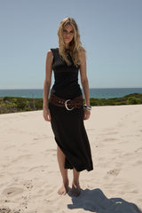 AFENDS Womens Astoria - Maxi Dress - Black