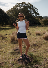 AFENDS Womens Venus - Knit Short - Navy