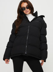 Dream Puff Technical Puffer Jacket Black