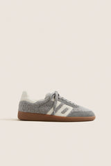 Sea White Teddy Sneakers
