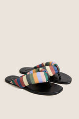 Artist Stripe Juno Thong Sandal