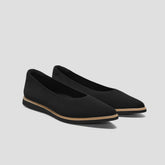 Pointed-Toe All-Day Standing Flats (Veronica)
