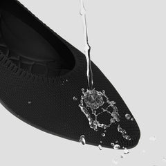 Lightweight Pointed-Ballet Flats (Aria Walker)