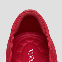 Square-Toe Margot Mary Jane 3.0 (Myriel) - Ruby Red/Black