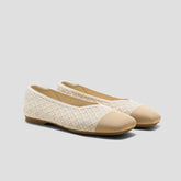 Square-Toe Margot V-Cut Flats (Margot 3.0)