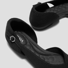 Pointed-Toe D'Orsay Flats (Malory)