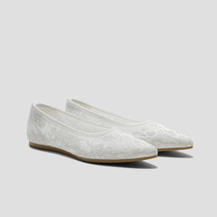 Pointed-Toe Lace Reborn™ Flats (Aria 5°)