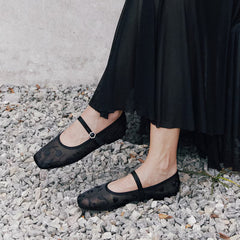 Square-Toe Mary Janes (Margot Mary Jane)
