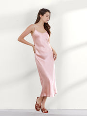Elegant Mulberry Silk Slip Dress