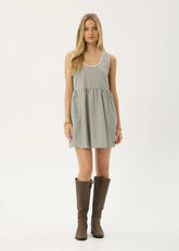 AFENDS Womens Jesse - Mini Dress - Vice Alpine Check
