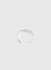 Affluent Layered Cuff Silver
