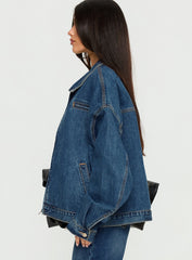 Riina Bomber Jacket Denim