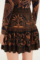 Black Cornely Ainika Mini Skirt