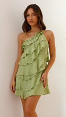 Cassidi Mini Dress - Sage