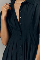 Tobie Shirtdress by Exquise Black