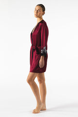 Roxy Rapture Short Silk Robe