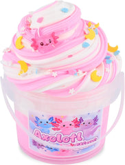 Pink Axolotl Butter Slime Kit with Add Ins