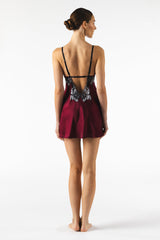 Roxy Rapture Bust-Support Silk Babydoll Chemise