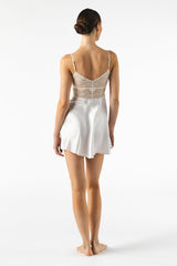 Virginia Babydoll Silk Chemise