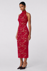 Alessia High Neck Midi