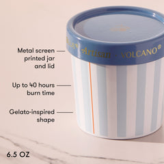 Volcano Caffè Capri Gelato Cup Candle