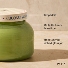 Coconut Santal Caffè Capri Signature Candle