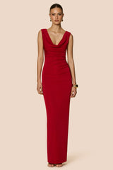 Crush Drape Maxi
