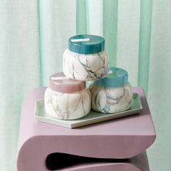 Aloha Orchid Modern Marble Signature Candle