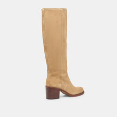 Lucyle Boots Dk Taupe Suede