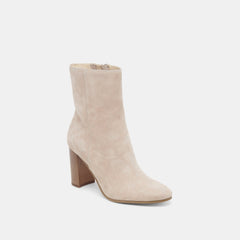 Suzy Booties Taupe Suede