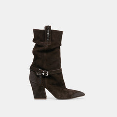 Morla Boots Dk Brown Suede
