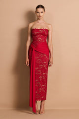 Ever After Strapless Midi