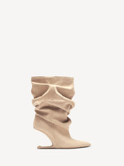 Wedge Suede Ankle Boots