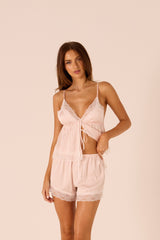 Georgie Pink Camisole Set